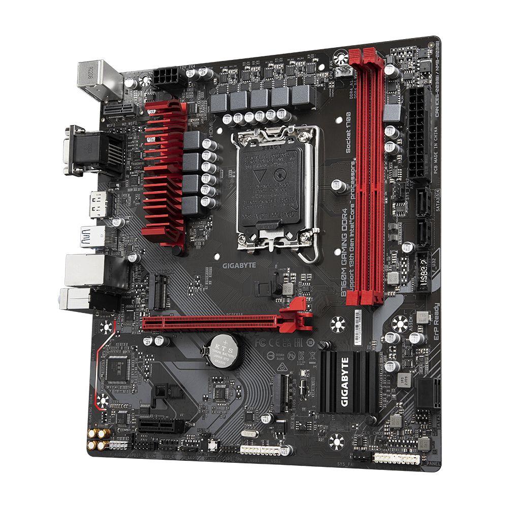 GIGABYTE Alaplap S1700 B760M GAMING DDR4 INTEL B760, mATX - Image 5