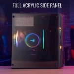 Aerocool CS-107-A-BK-v2 Mesh FRGB Window Black - Image 5