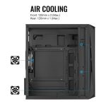 Aerocool CS-107-A-BK-v2 Mesh FRGB Window Black - Image 6