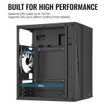 Aerocool CS-107-A-BK-v2 Mesh FRGB Window Black - Image 8