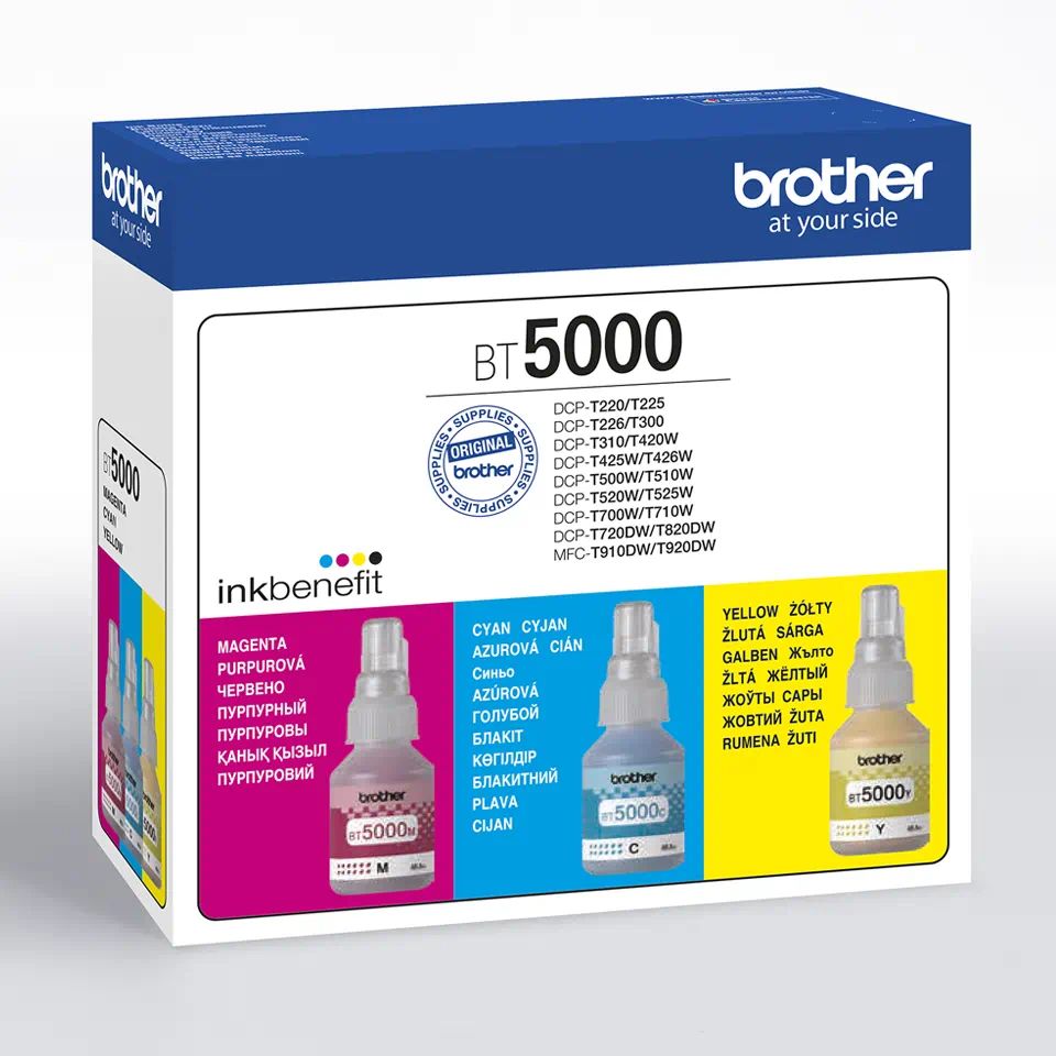 Brother BT5000CL Colorpack tintapatron - Image 3