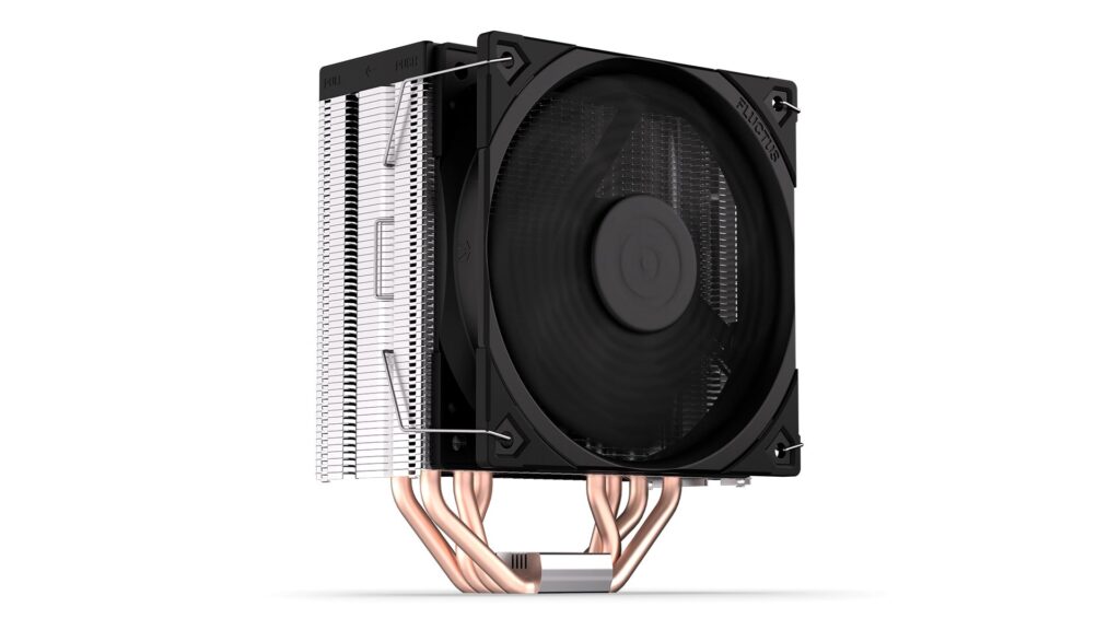 Endorfy CPU Cooler - Fera 5 (12 cm, 4 pin, 4x heatpipe, PWM, TDP 220W) - Image 4