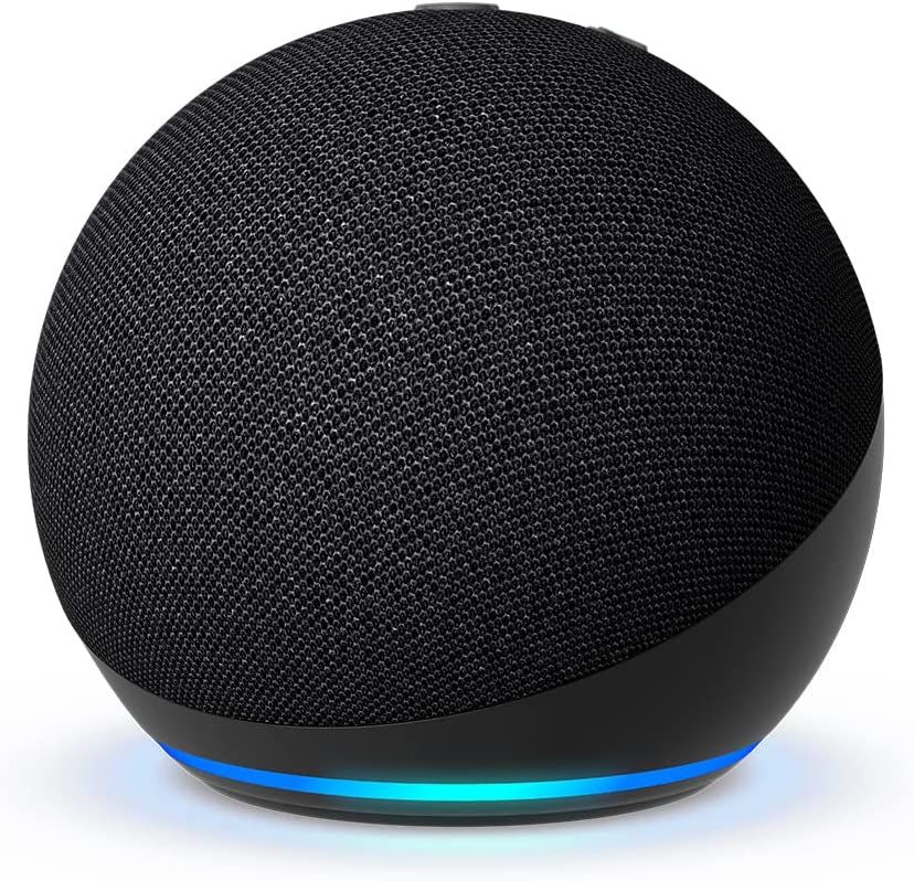 amazon-echo-dot-5-smart-speaker-with-alexa-charcoal-black_1.jpg Amazon Echo Dot 5 Smart Speaker with Alexa Charcoal Black - Image 1