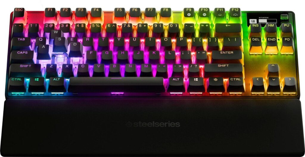 Steelseries Apex Pro TKL (2023)  USB wireless ENG fekete gamer mechanikus billentyűzet - Image 3