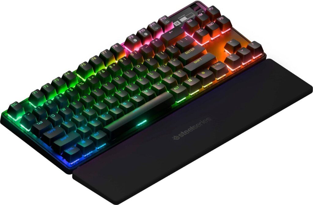 Steelseries Apex Pro TKL (2023)  USB wireless ENG fekete gamer mechanikus billentyűzet - Image 5