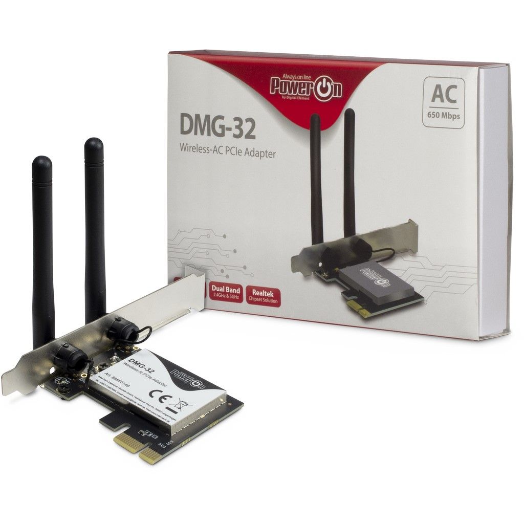inter-tech-dmg-32-wi-fi-5-pcie-adapter_1.jpg PowerON DMG-32 Wi-Fi 5 PCIe Adapter - Image 1