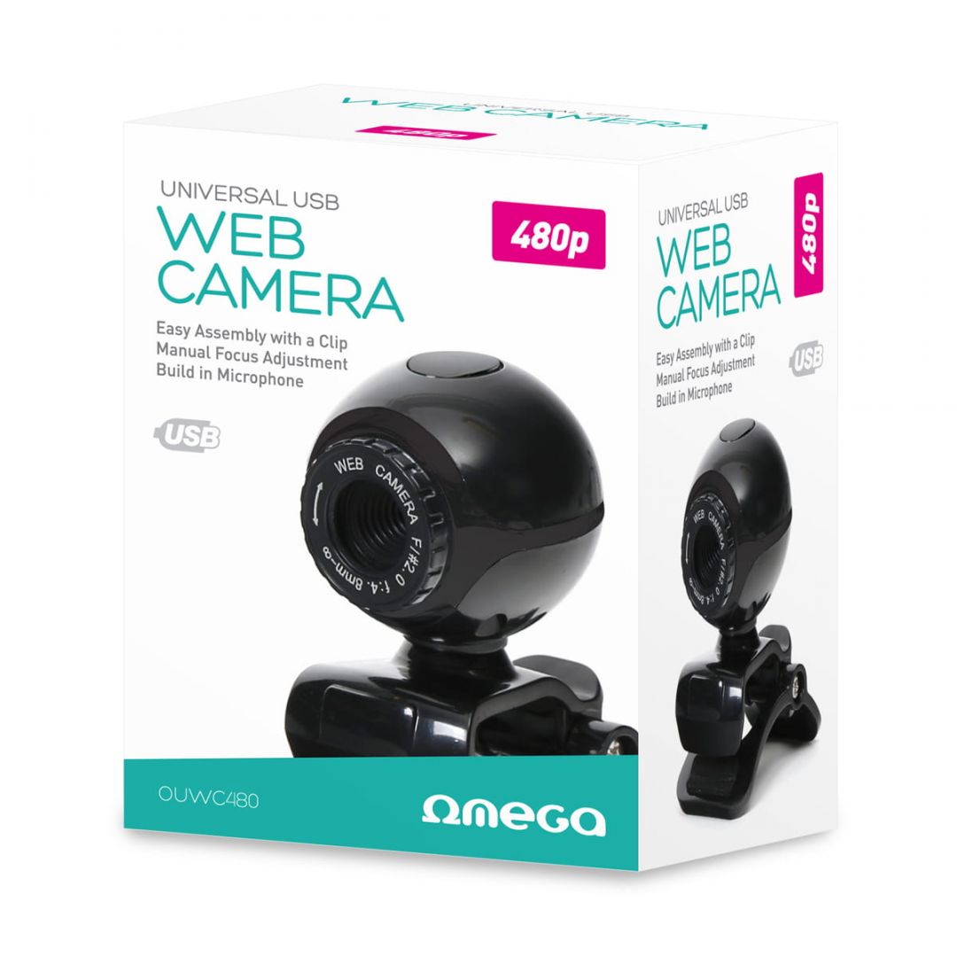 omega-webcam-c15-black_1.jpg Platinet Omega Webcam C15 Webkamera Black - Image 1