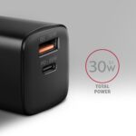 AXAGON ACU-PQ30 PD & QC Wall Charger 30W Black - Image 2