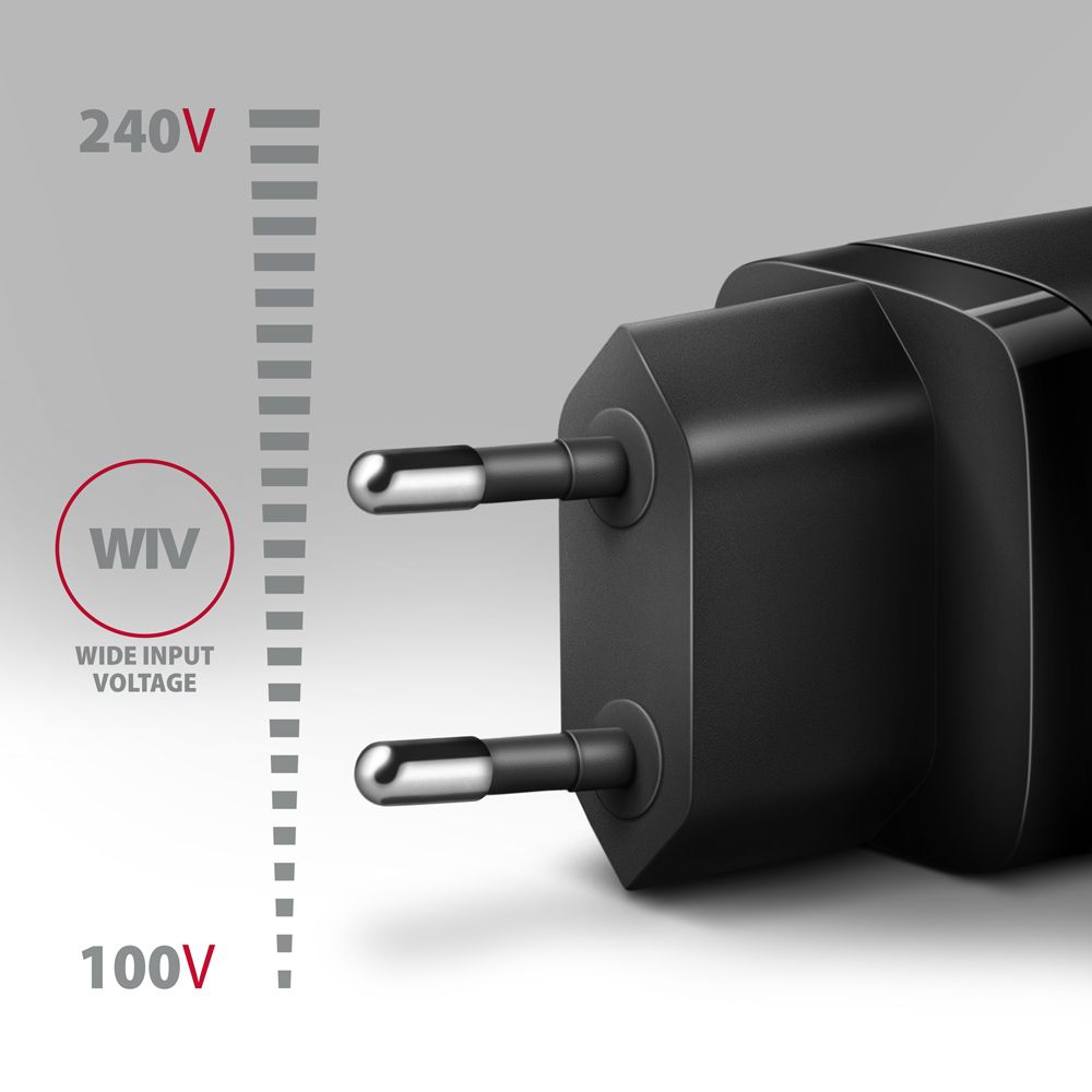 AXAGON ACU-PQ30 PD & QC Wall Charger 30W Black - Image 3