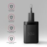 AXAGON ACU-PQ30 PD & QC Wall Charger 30W Black - Image 5