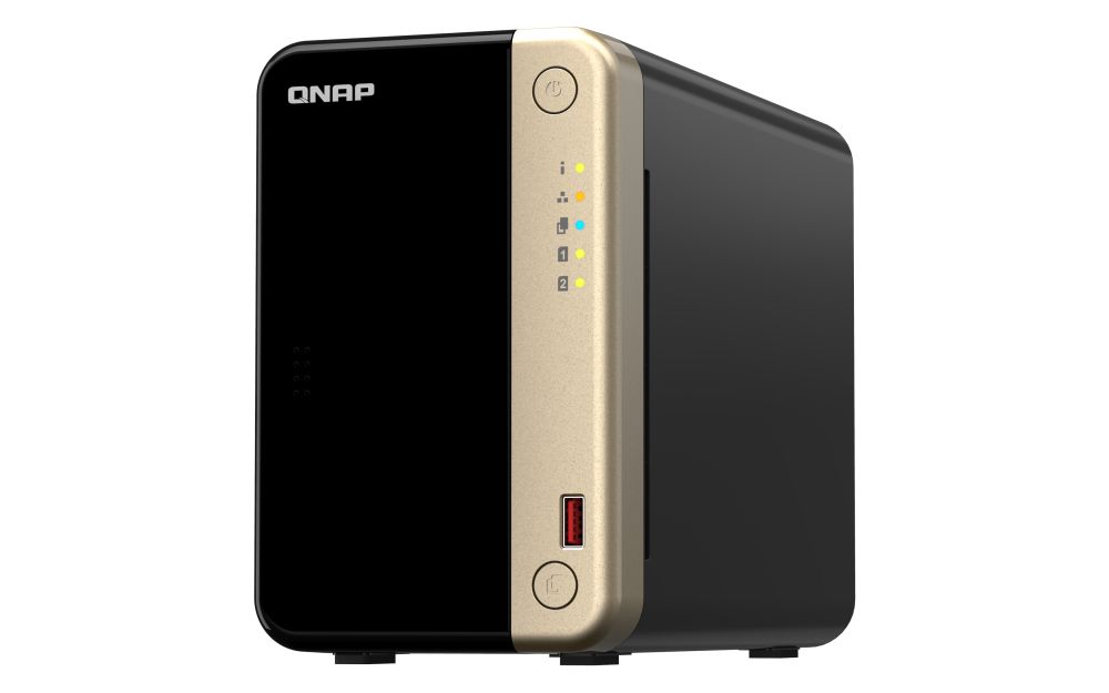 qnap-nas-ts-264-8g-2-hdd-_1.jpg QNAP NAS TS-264-8G (8GB) (2xHDD + 2xM.2 SSD) - Image 1