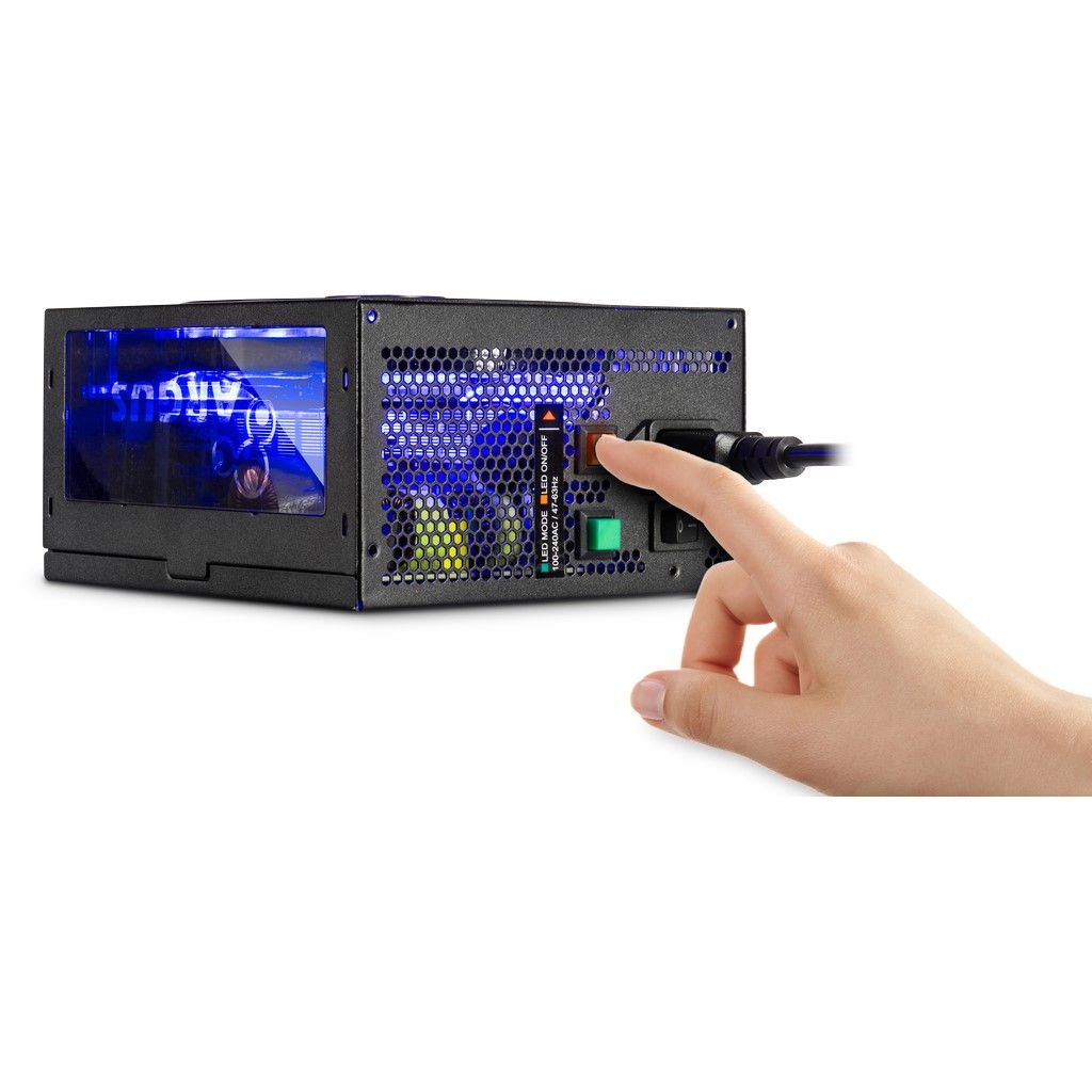 Inter-Tech 650W 80+ Gold Argus RGB-650W CM II - Image 3