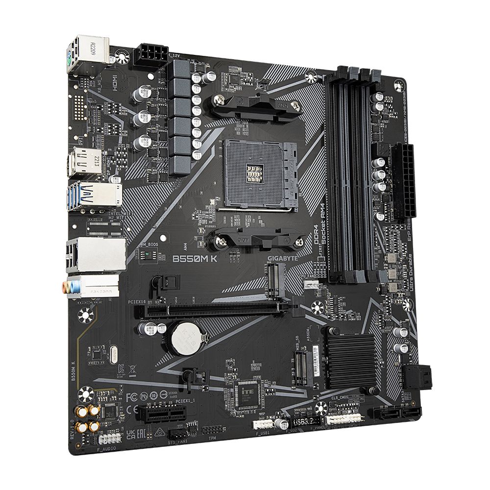 Gigabyte B550M K - Image 3