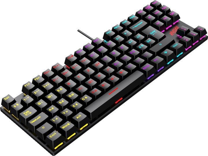 Ventaris Malevik RGB Mechanical Red Switch Gamer Keyboard Black HU - Image 3