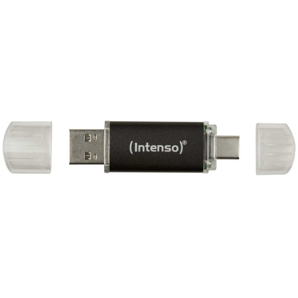 Intenso 64GB Twist Line USB3.2 Black - Image 2