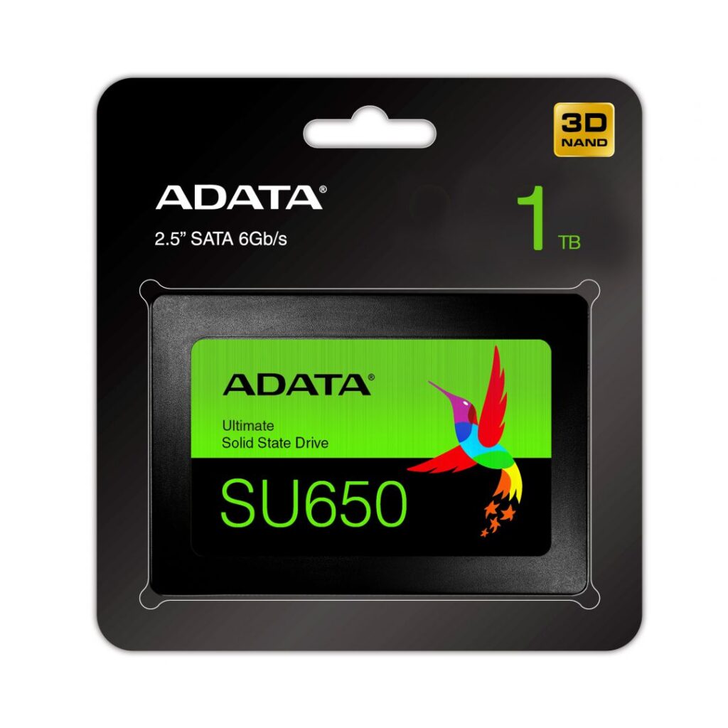 ADATA SSD 1TB - SU650 (3D TLC, 2,5", SATA3, R/W: 520/450 MB/s) - Image 6