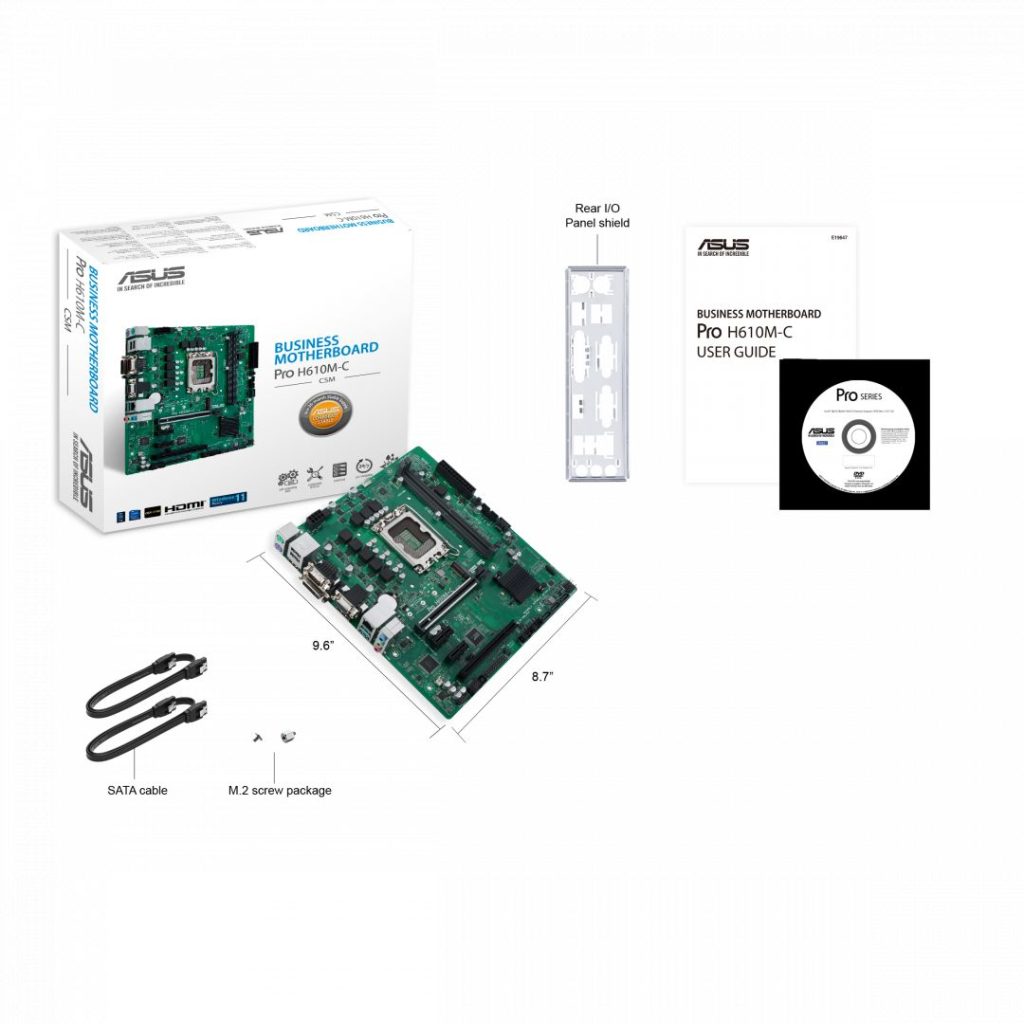 Asus PRO H610M-C-CSM - Image 7