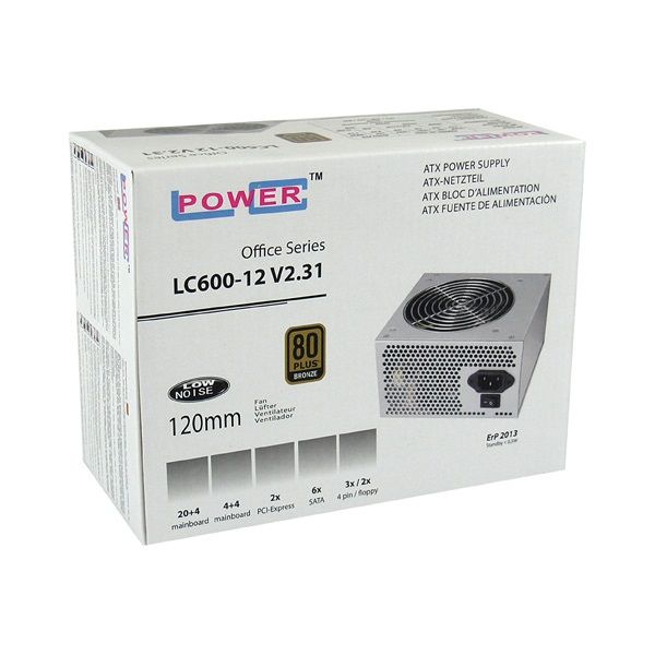 LC Power 450W 80+ Bronze LC600-12 V2.31 - Image 2