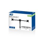 ACT AC8303 Tripple monitor arm 27" Black - Image 5
