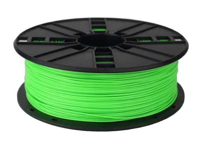Gembird 3DP-ABS1.75-01-FG Filament ABS Fluorescent Green 1 75mm 1kg - Image 1