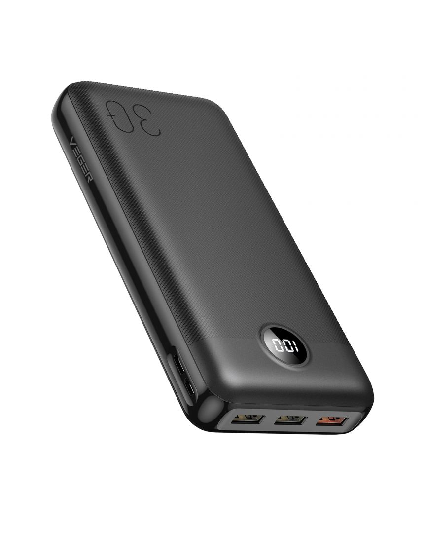 veger-vp3008pd-l30-30000mah-powerbank-black_1.jpg Veger VP3008PD L30 30000mAh Powerbank Black - Image 1