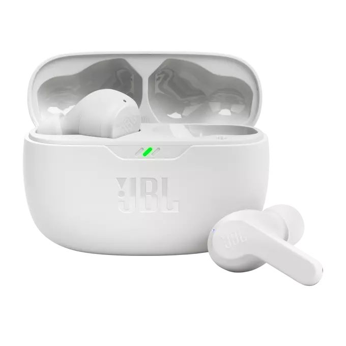 JBL Wave Beam TWS Bluetooth Headset White - Image 1