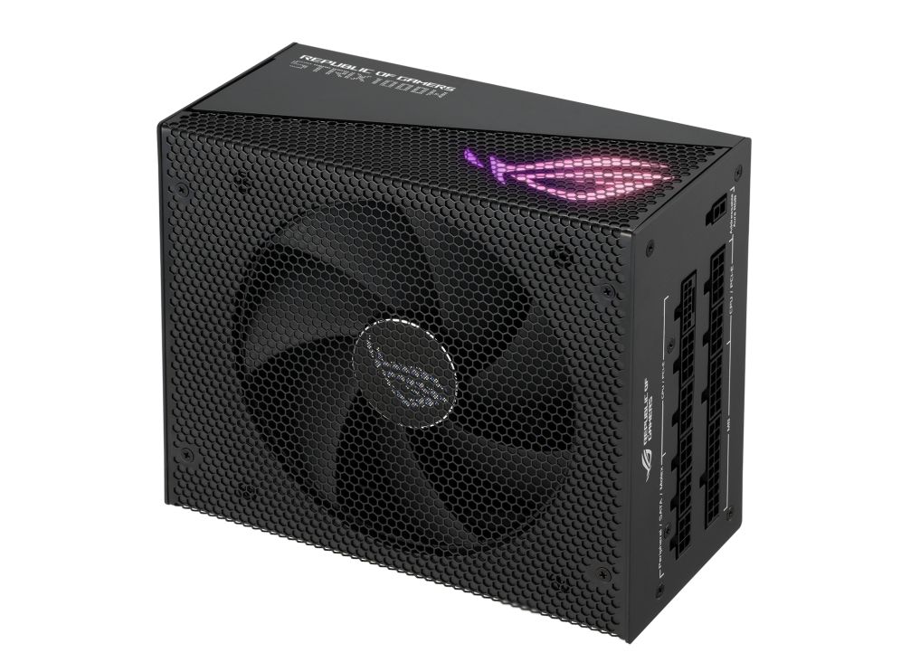 Asus ROG Strix 1000W 80+ Gold Aura Edition ventillátorral moduláris tápegység - Image 9