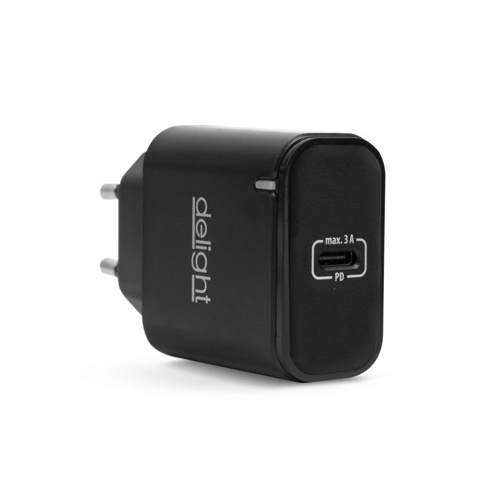 delight-usb-type-c-adapter-black_1.jpg Delight USB Type-C Adapter Black - Image 1