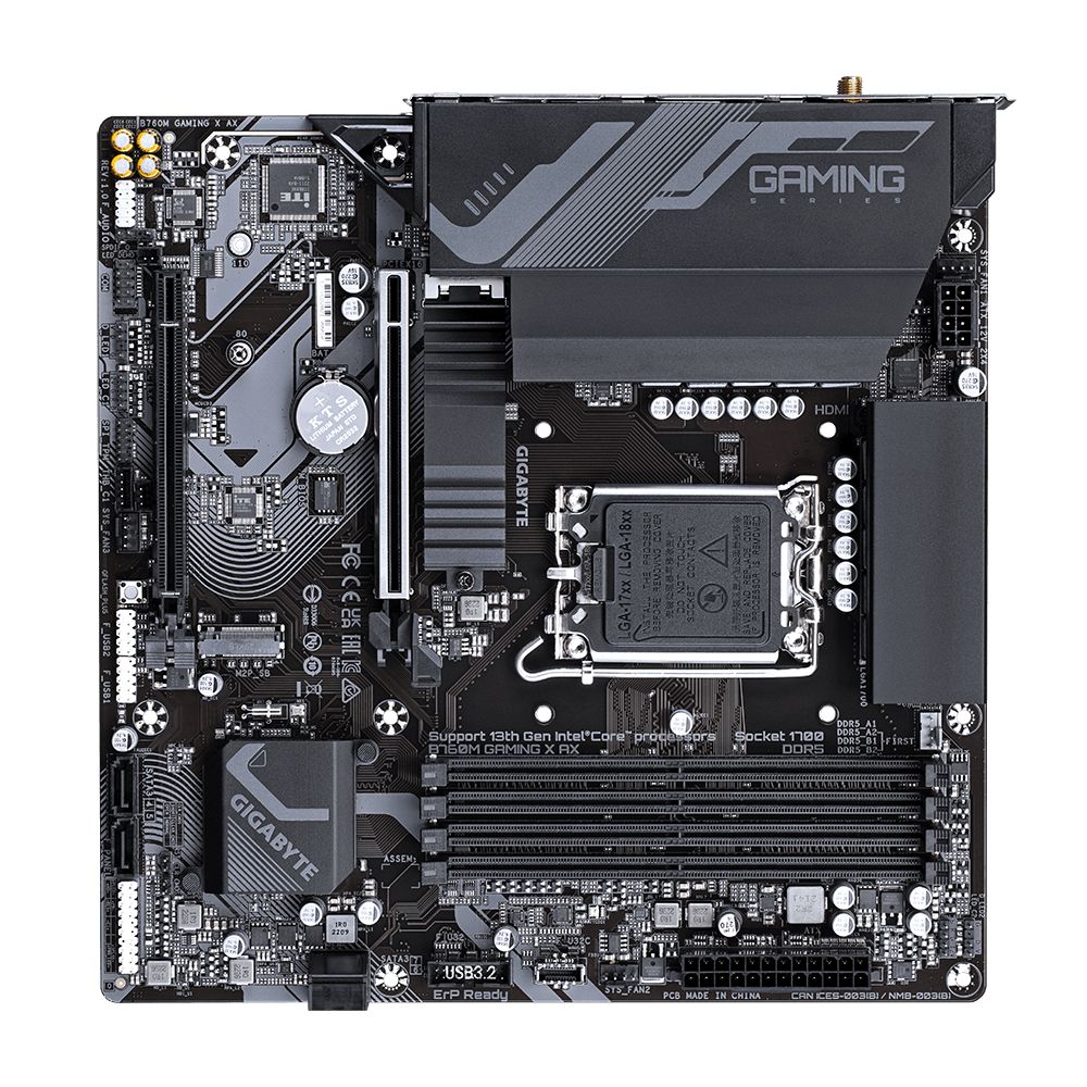 Gigabyte B760M GAMING X AX - Image 4