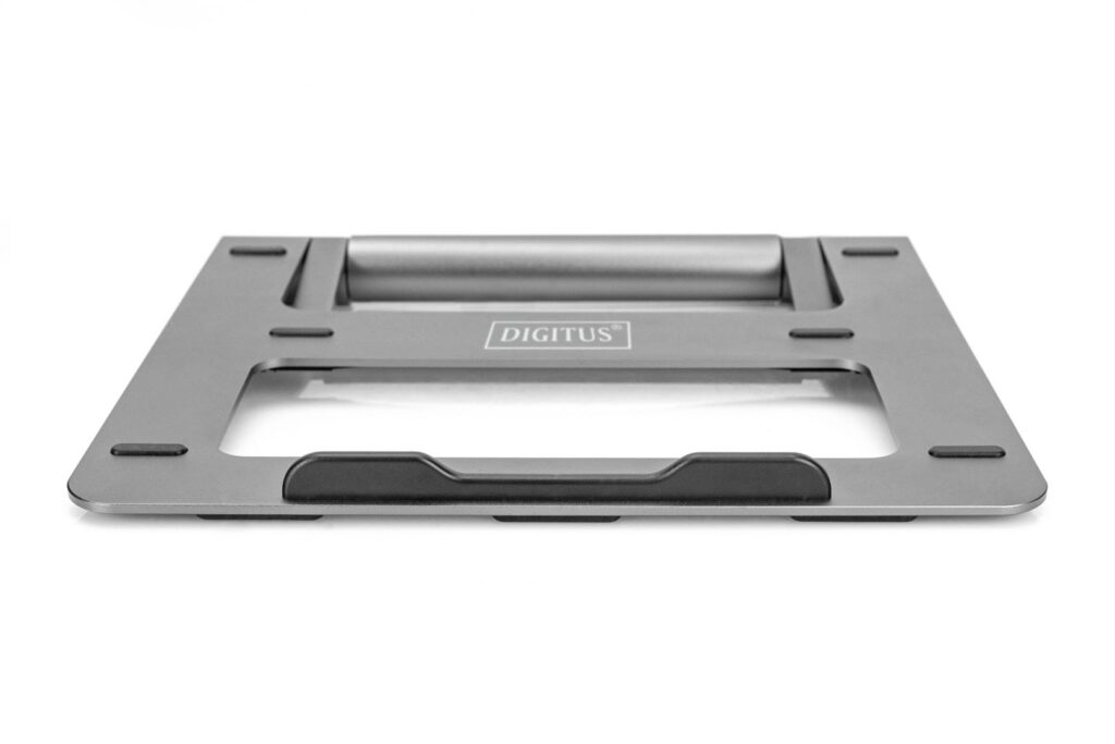 Digitus DA-90440 Variable Notebook Stand with 7-Port Pop-Out USB-C Docking Station Grey - Image 3