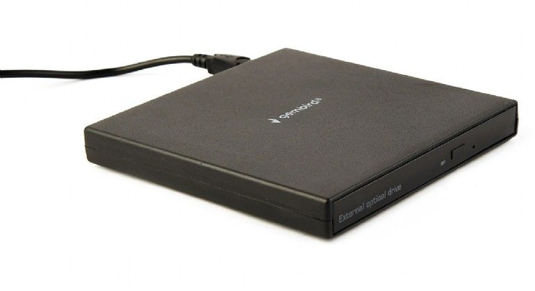 Gembird DVD-USB-04 Slim DVD-Writer Black BOX - Image 2