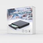 Gembird DVD-USB-04 Slim DVD-Writer Black BOX - Image 7