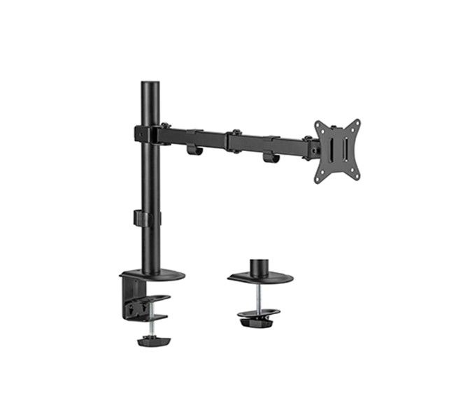 Gembird MA-D1-01 Adjustable Desk Display Mounting Arm 17”-32” Black - Image 1