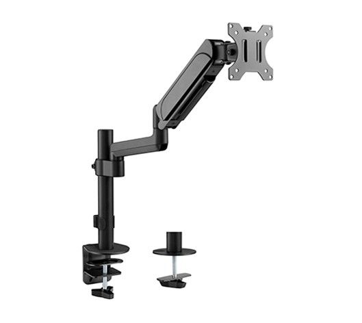 Gembird MA-DA1P-01 Adjustable Desk Display Mounting Arm 17”-32” Black - Image 1