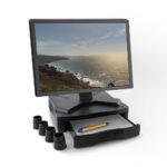 ACT AC8200 Monitor Stand with One Drawer 10"-17" Black - Image 3