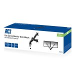 ACT AC8312 Gas Spring Dual Monitor Arm Office 13"-32" Black - Image 8