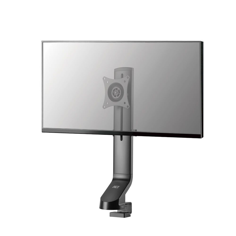 ACT AC8321 Single Monitor Arm Office Quick Height Adjustment 10"-35" Black - Image 4