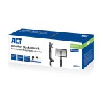 ACT AC8321 Single Monitor Arm Office Quick Height Adjustment 10"-35" Black - Image 7