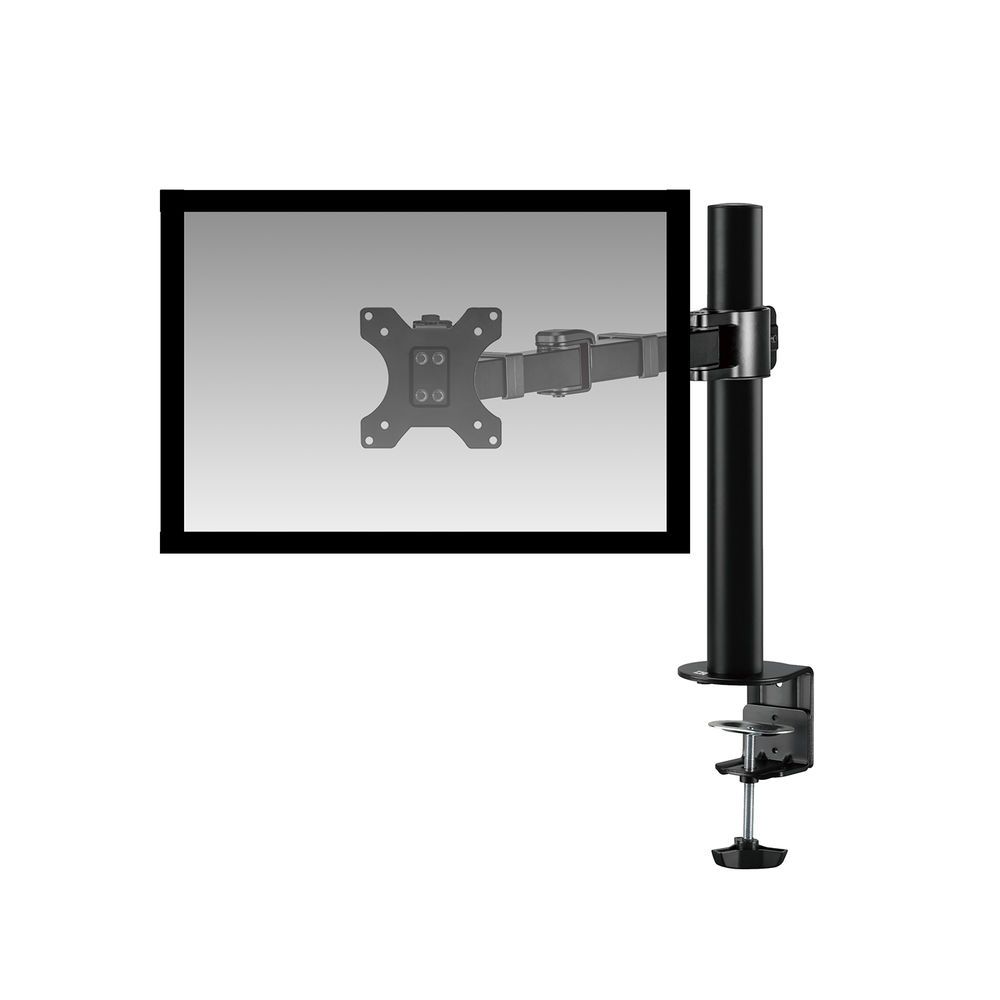ACT AC8325 Single Monitor Arm Office Solid Pro 10"-32" Black - Image 3