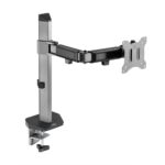 ACT AC8335 Single Monitor Arm Office 17"-32" Silver - Image 3