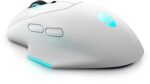 Dell AW620M Wireless Gaming Mouse Lunar Light - Image 3