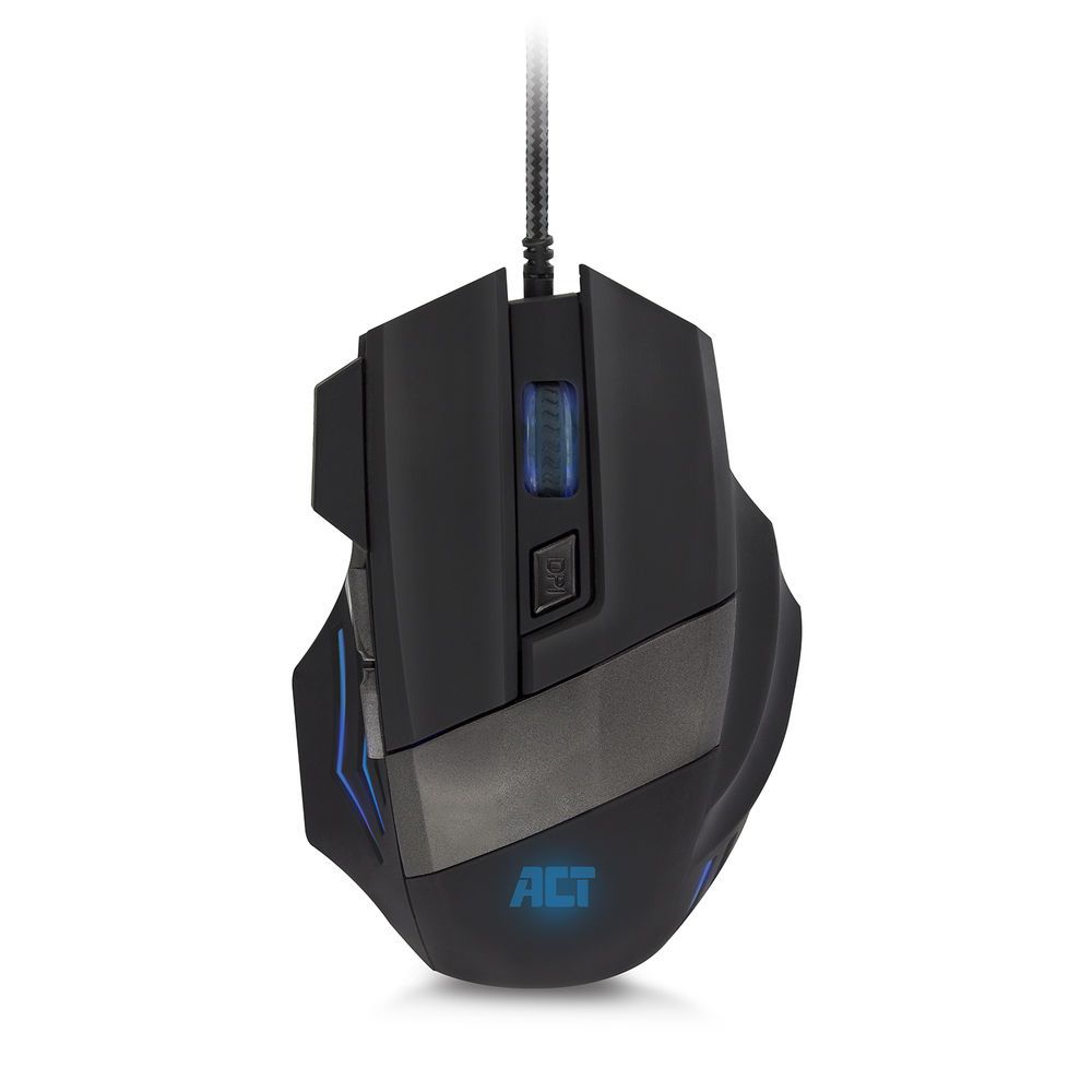 ACT AC5000 Wired Gaming Mouse with illumination Black - Image 1