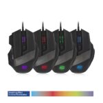 ACT AC5000 Wired Gaming Mouse with illumination Black - Image 3