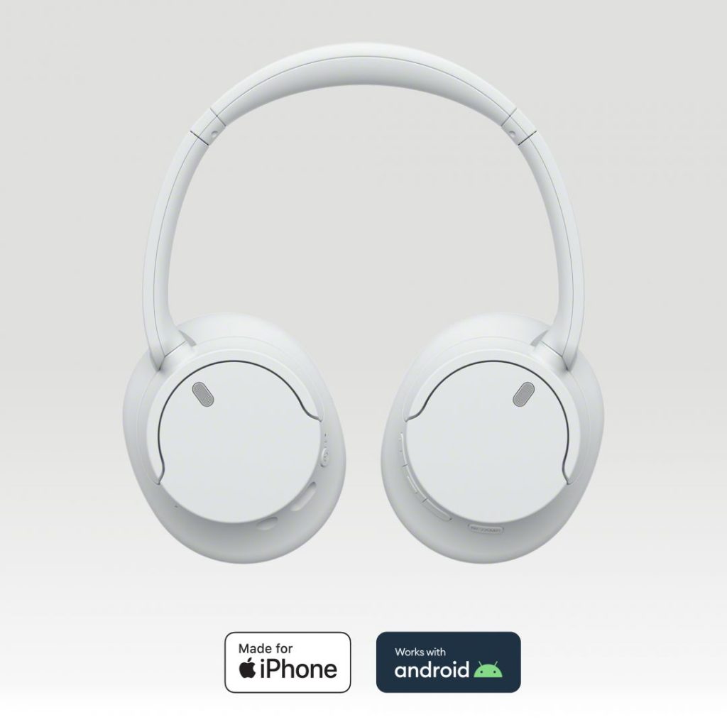 Sony WHCH720NW Bluetooth Headset White - Image 2