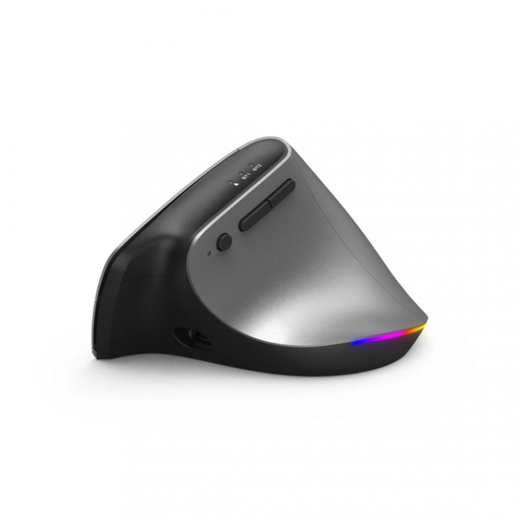 Hama EMW-700 Wireless Vertical Ergonomic Mouse Grey - Image 5