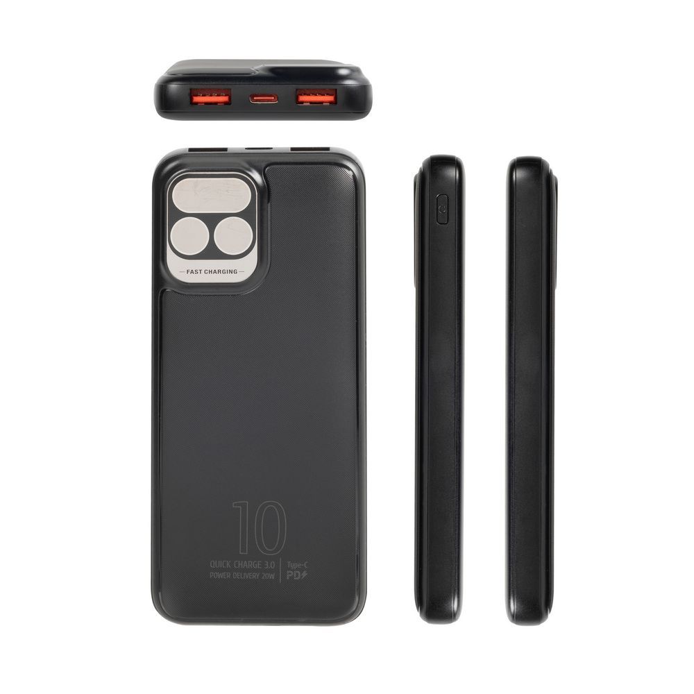 RivaCase RivaPower VA2511 10000mAh PowerBank Black - Image 8