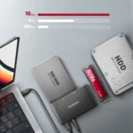 Axagon ADSA-CC USB-C 10Gbps NVMe M.2/SATA 2,5"/3,5" HDD/SSD másoló - Image 6