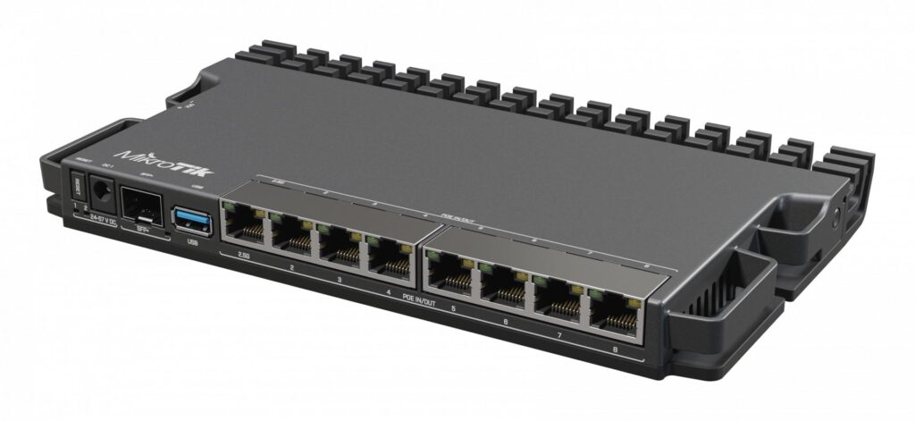 MikroTik 5009UPr+S+ 4x1.4GHz CPU, 1GB RAM, 8xPoE ki, 1x 2.5Gbit LAN, 7x gigabites LAN, 1xSFP+ 10G port - Image 3