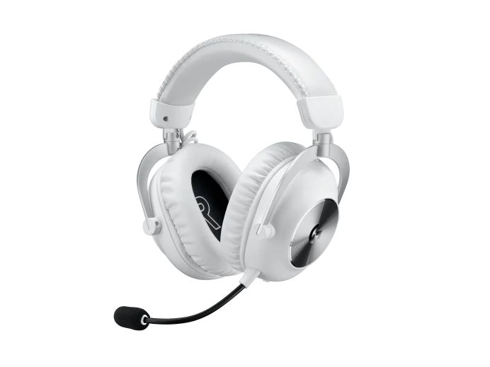 logitech-pro-x-2-lightspeed-gaming-headset-white_1.jpg Logitech Pro X 2 Lightspeed Wireless Bluetooth Gaming Headset White - Image 1