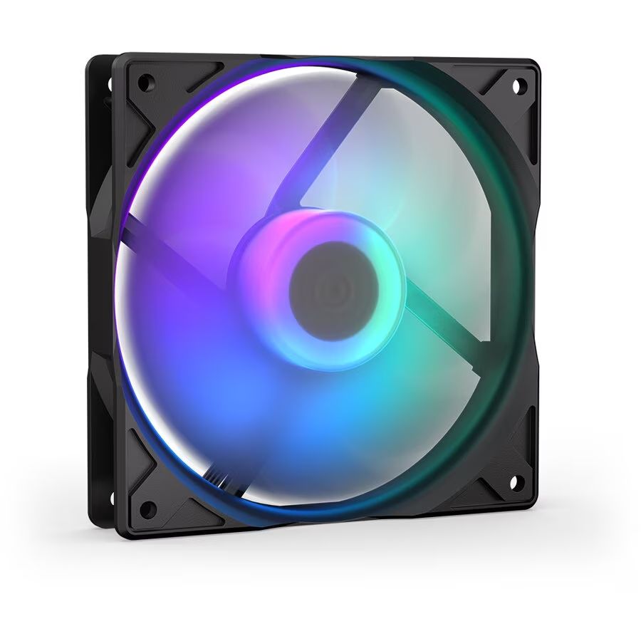 Endorfy Cooler - Stratus 120 PWM ARGB (12 cm, 4 pin, 1400 rpm, fekete) - Image 1